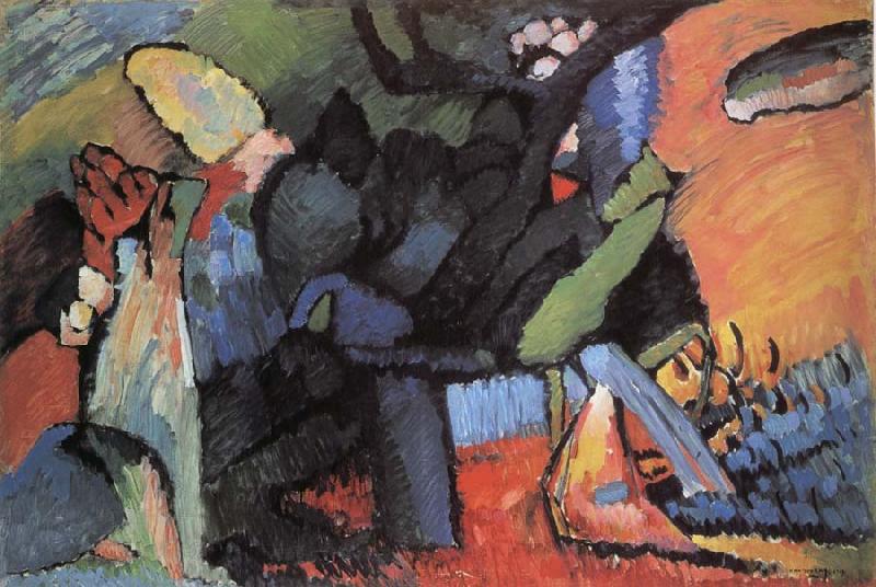 Wassily Kandinsky Improvizacio IV oil painting picture